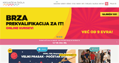 Desktop Screenshot of krojacevaskola.com